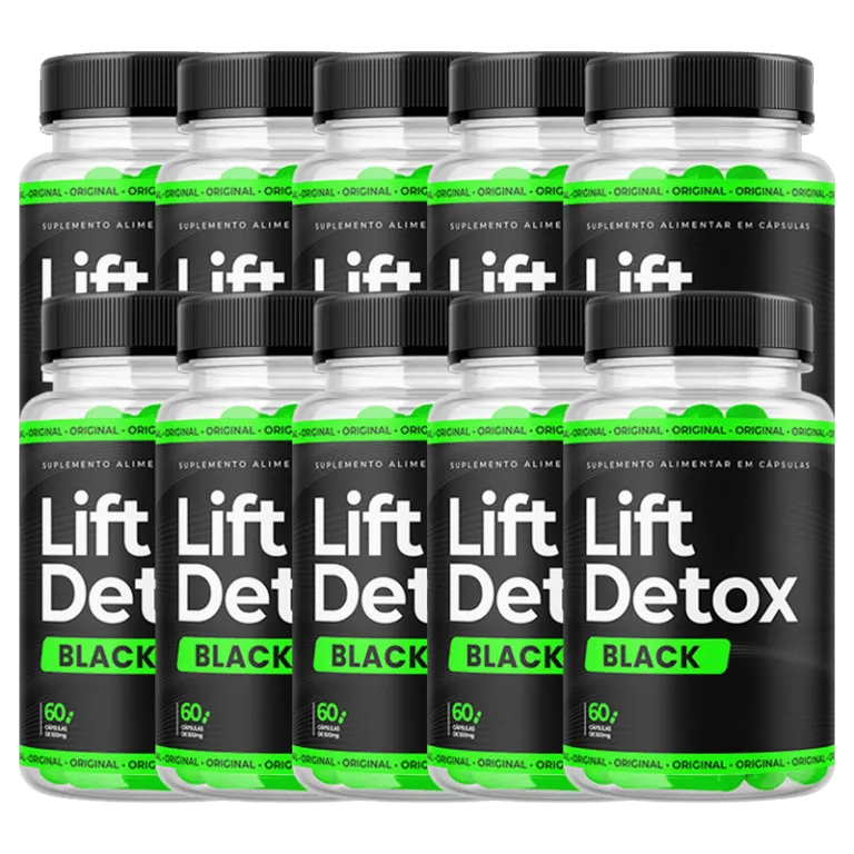 Lift Detox Black 10 Pote