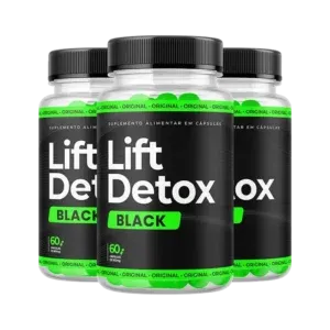 Lift Detox Black 3 Pote