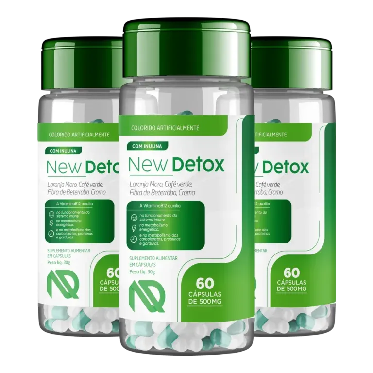 Novo New Detox 3 Pote