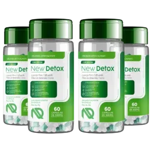Novo New Detox 4 Pote