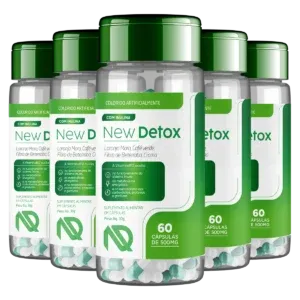 Novo New Detox 5 Pote