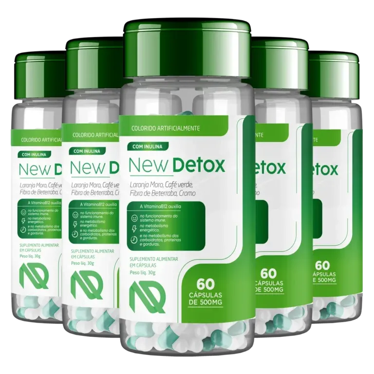 Novo New Detox 5 Pote