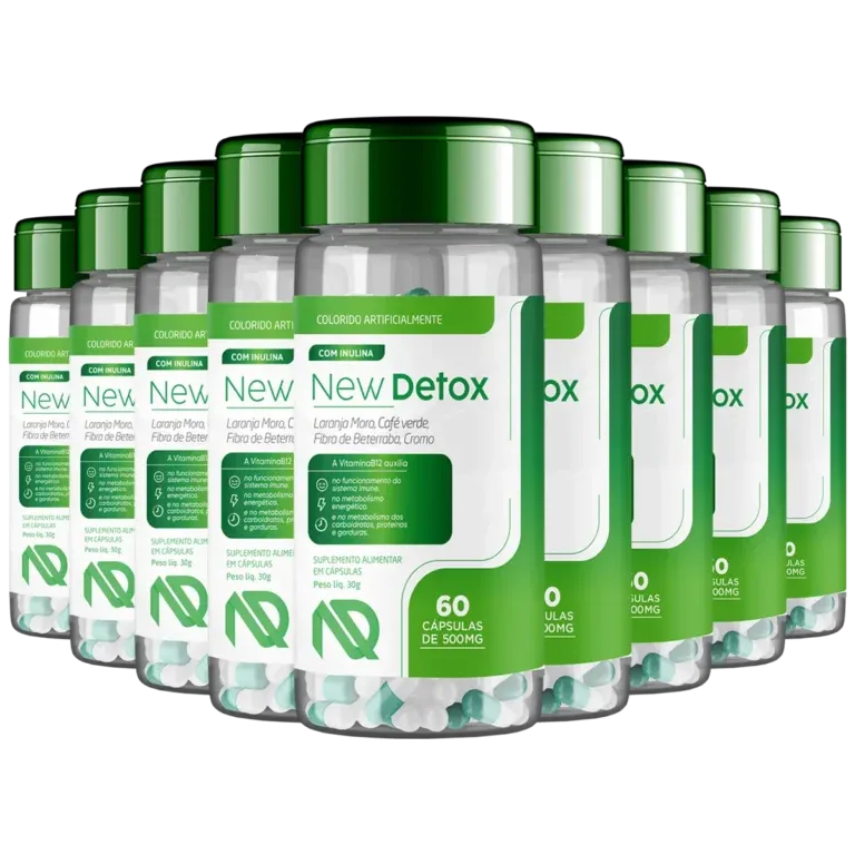 Novo New Detox 9 Pote