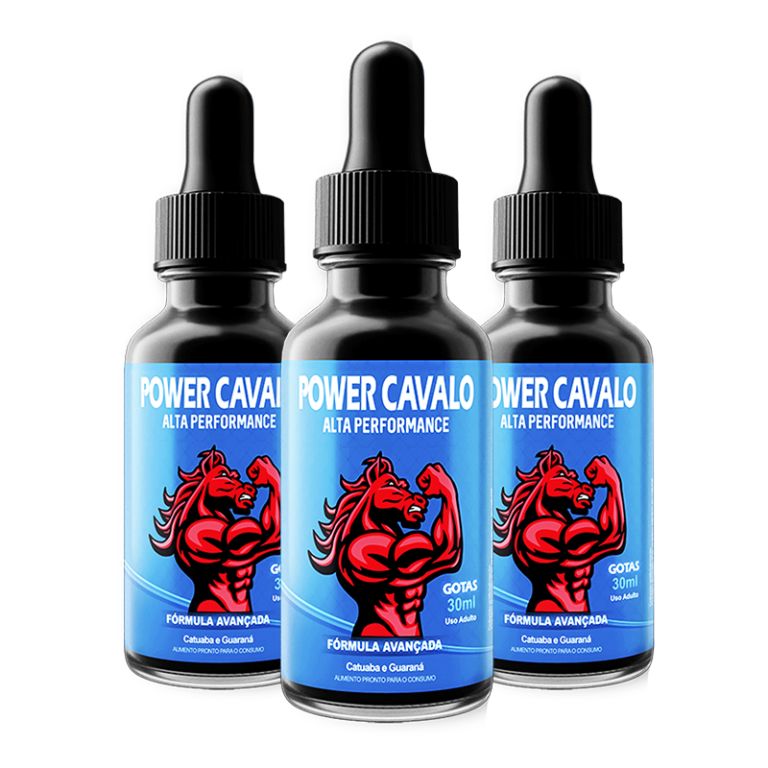 Power Cavalo Gotas 3 Frasco