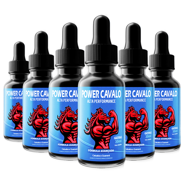 Power Cavalo Gotas 6 Frasco
