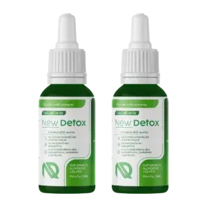New Detox Gotas 2 Pote