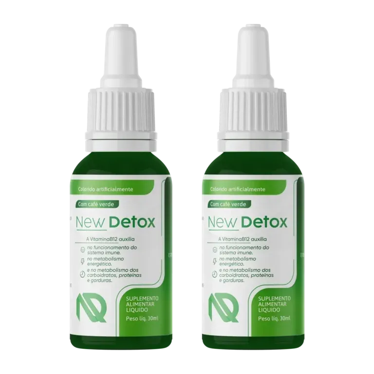New Detox Gotas 2 Pote
