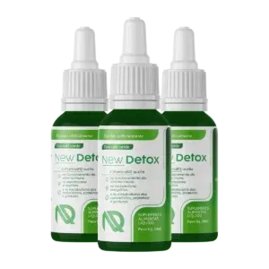 New Detox Gotas 3 Pote