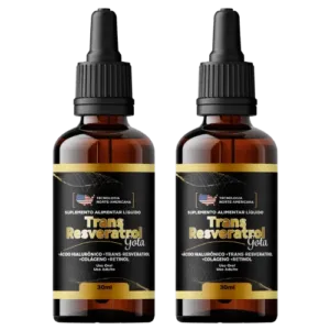 Trans Resveratrol Gota 2 Frasco