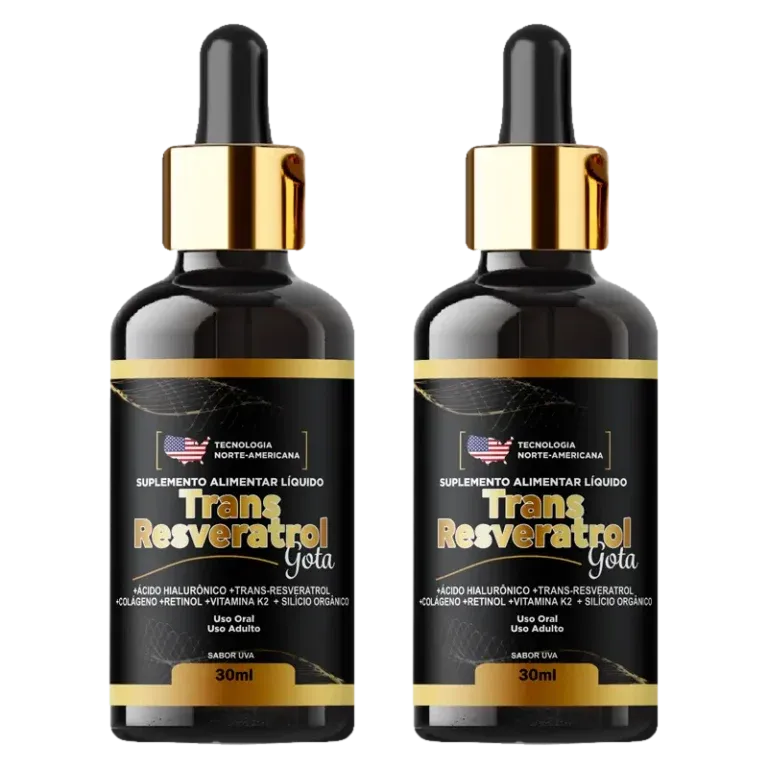 Trans Resveratrol Gota 2 Frasco