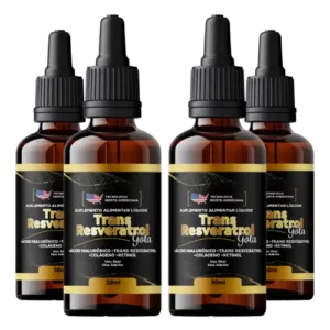 Trans Resveratrol Gota 4 Frasco