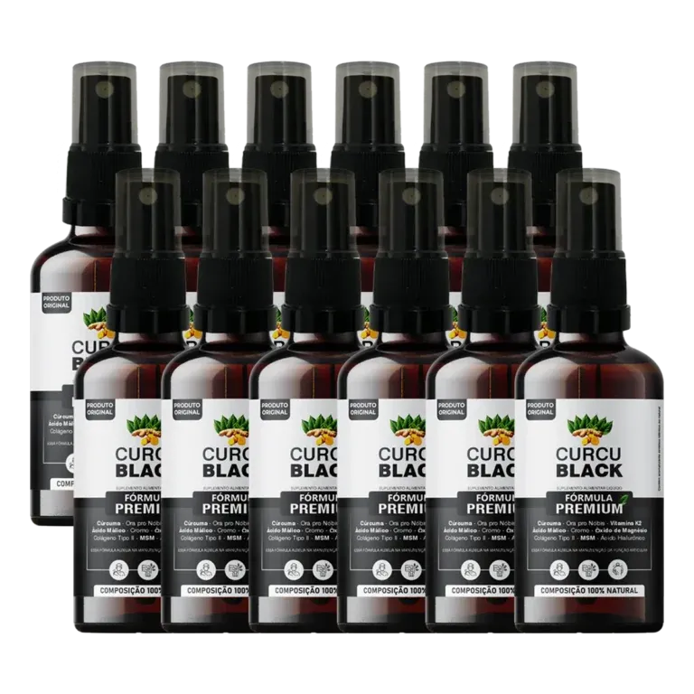 Curcublack 12 Frasco