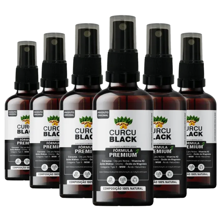 Curcublack 6 Frasco