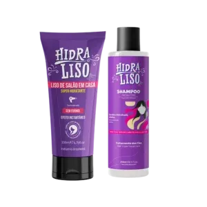 Hidraliso Progressiva Sem Formol - 1 Unidade + 1 Shampoo